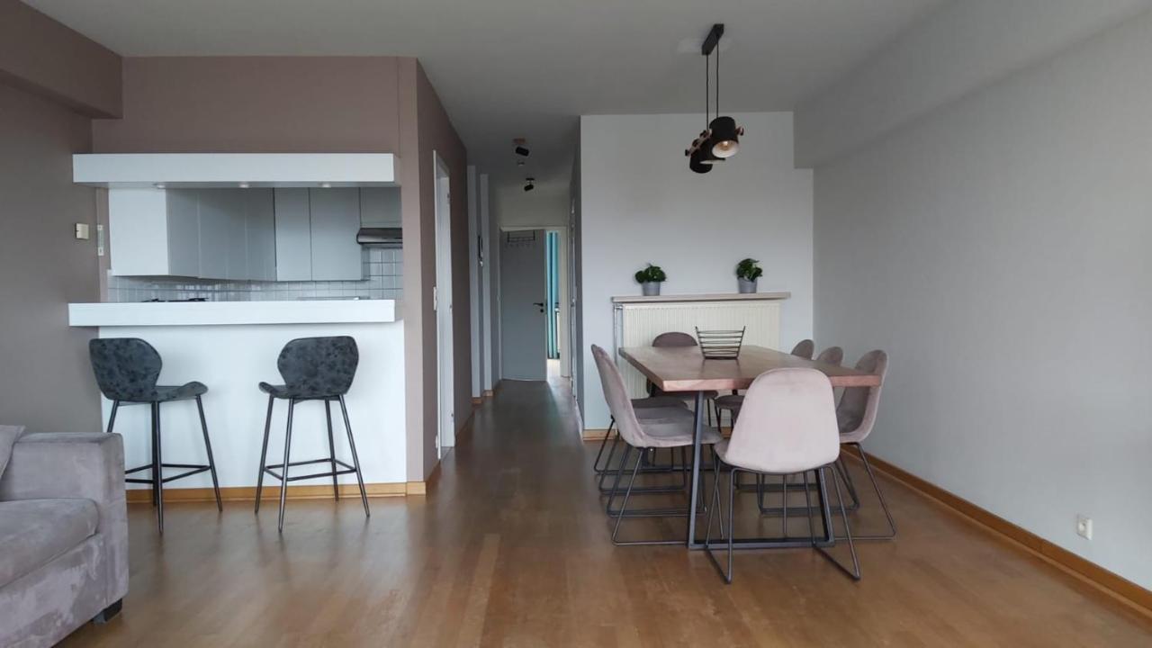 Appartement Met Zeezicht Op Het Van Bunnenplein 克诺克－海斯特 外观 照片